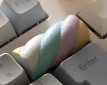 Tecla Marshmallow para teclados mecánicos para juegos Cherry MX