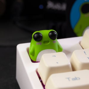 Artisan Keycap Froggie - Cherry MX, Kalih & Gateron Keycaps for Mechanical Gaming Keyboard - Escape Keycap