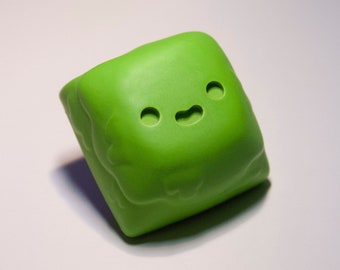 Lime Slime Artisan Keycap: Cherry MX Gaming Keyboard Key