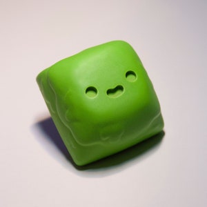 Lime Slime Artisan Keycap: Cherry MX Gaming Keyboard Key