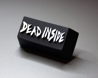 Dead Inside Keycap Artisan for Cherry MX Keycap Mechanical Gaming Keyboards - Kalih Keycap - Gateron Keycap