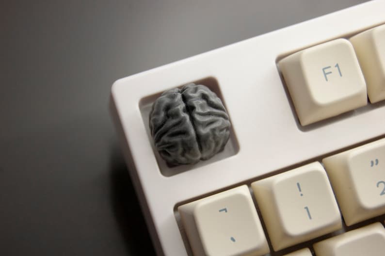 Brain artisan keycap,keycaps made for cherry mx, gateron and kalih switch mechanical keyboards