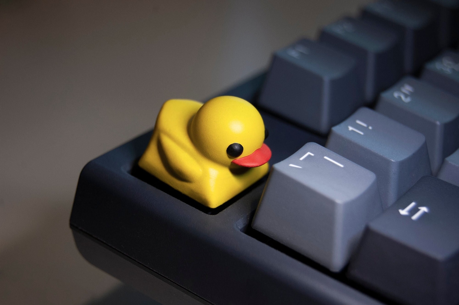 Duckey Duck Artisan Keycap for Cherry MX Keycap Mechanical Etsy