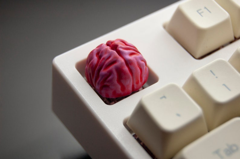 Brain artisan keycap,keycaps made for cherry mx, gateron and kalih switch mechanical keyboards