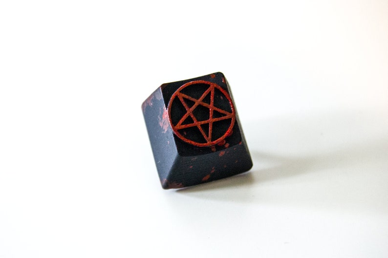 Pentagram 'Sacrificial Stone' Artisan Keycap for Cherry MX Keycap Mechanical Gaming Keyboards 