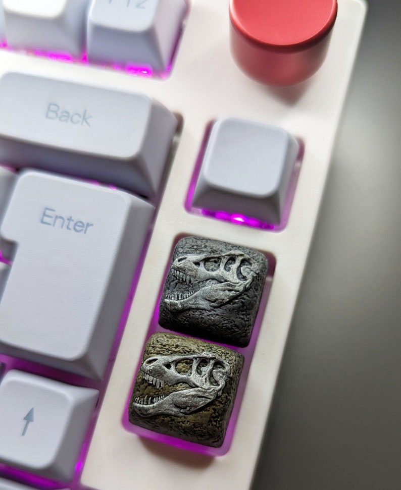 Trex Artisan Keycap Dinosaur Dig - Cherry MX, Kalih & Gateron Keycaps ...