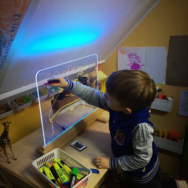 Magic Light Easel Etsy