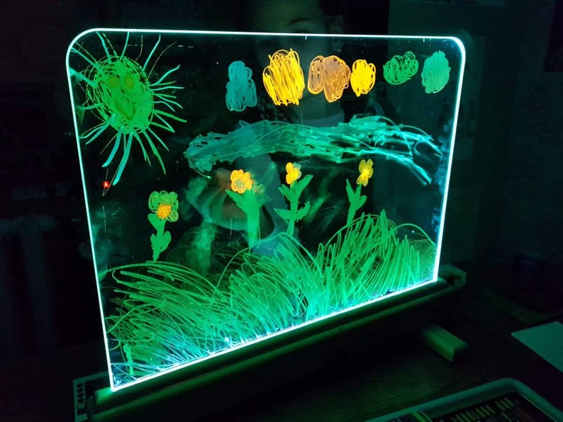 Magic Light Easel Etsy