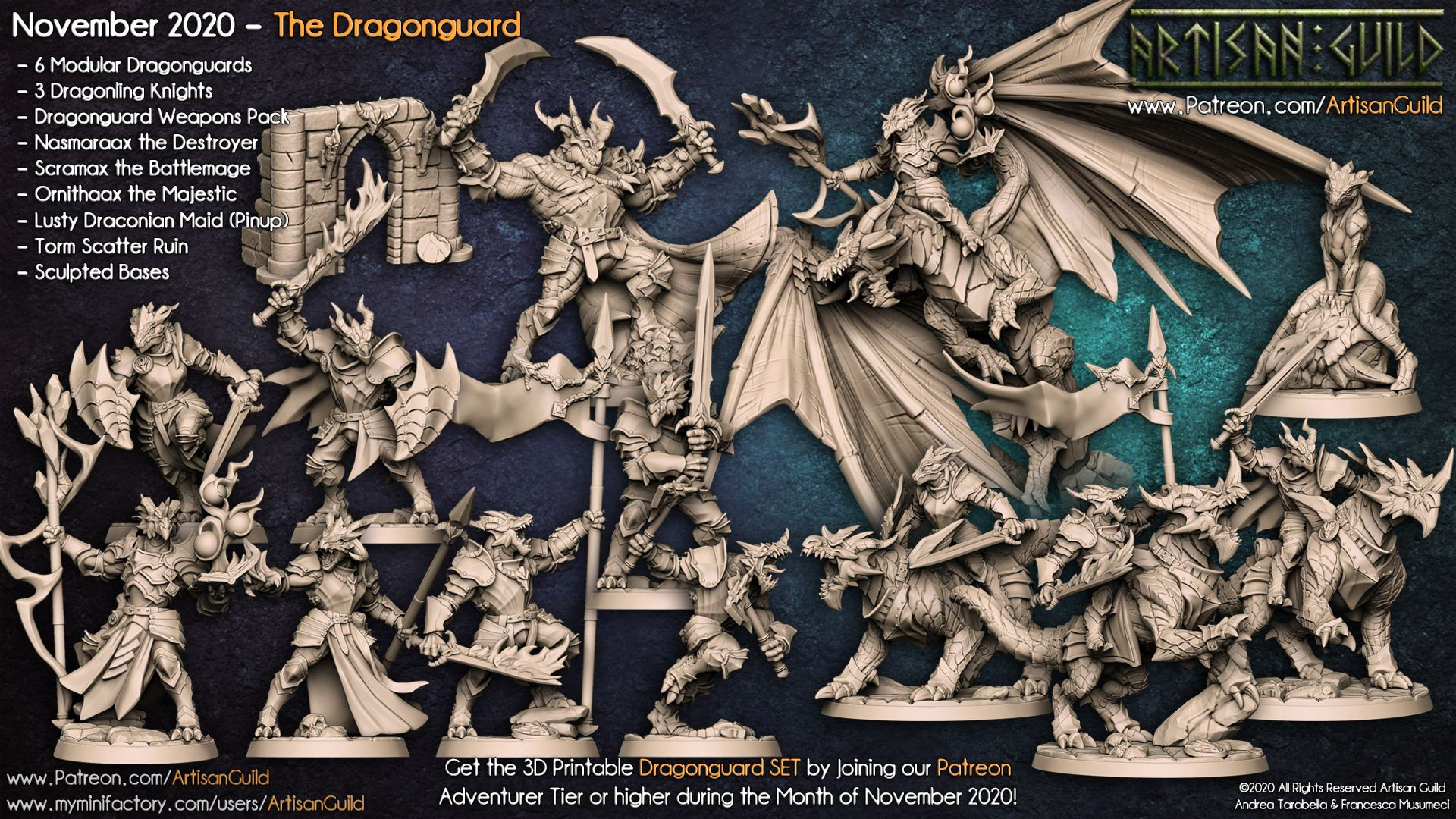 Dragonborn E - Artisan Guild - Fantasy Dungeons and Dragons