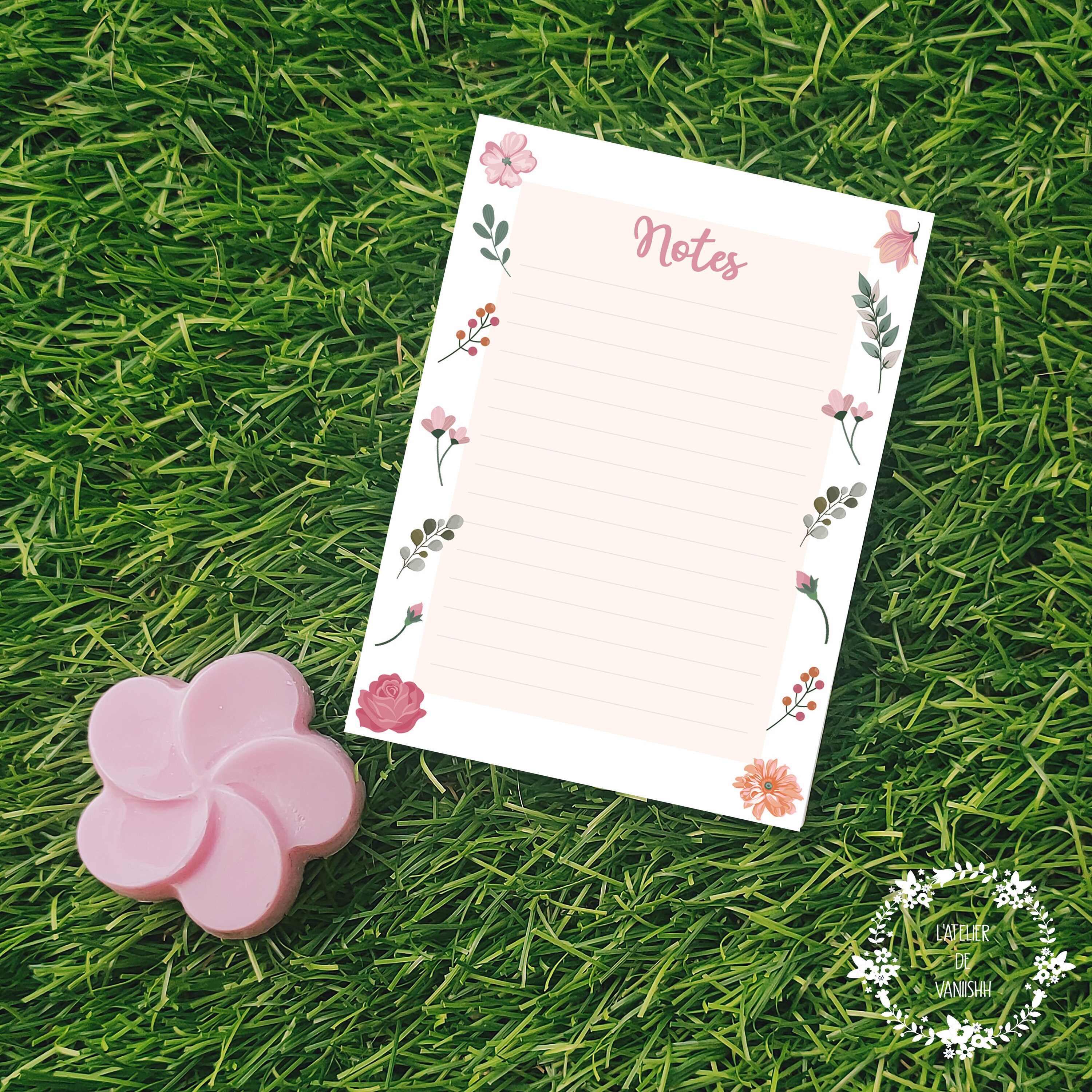 Bloc-Notes, 7 X 9, 5Xm