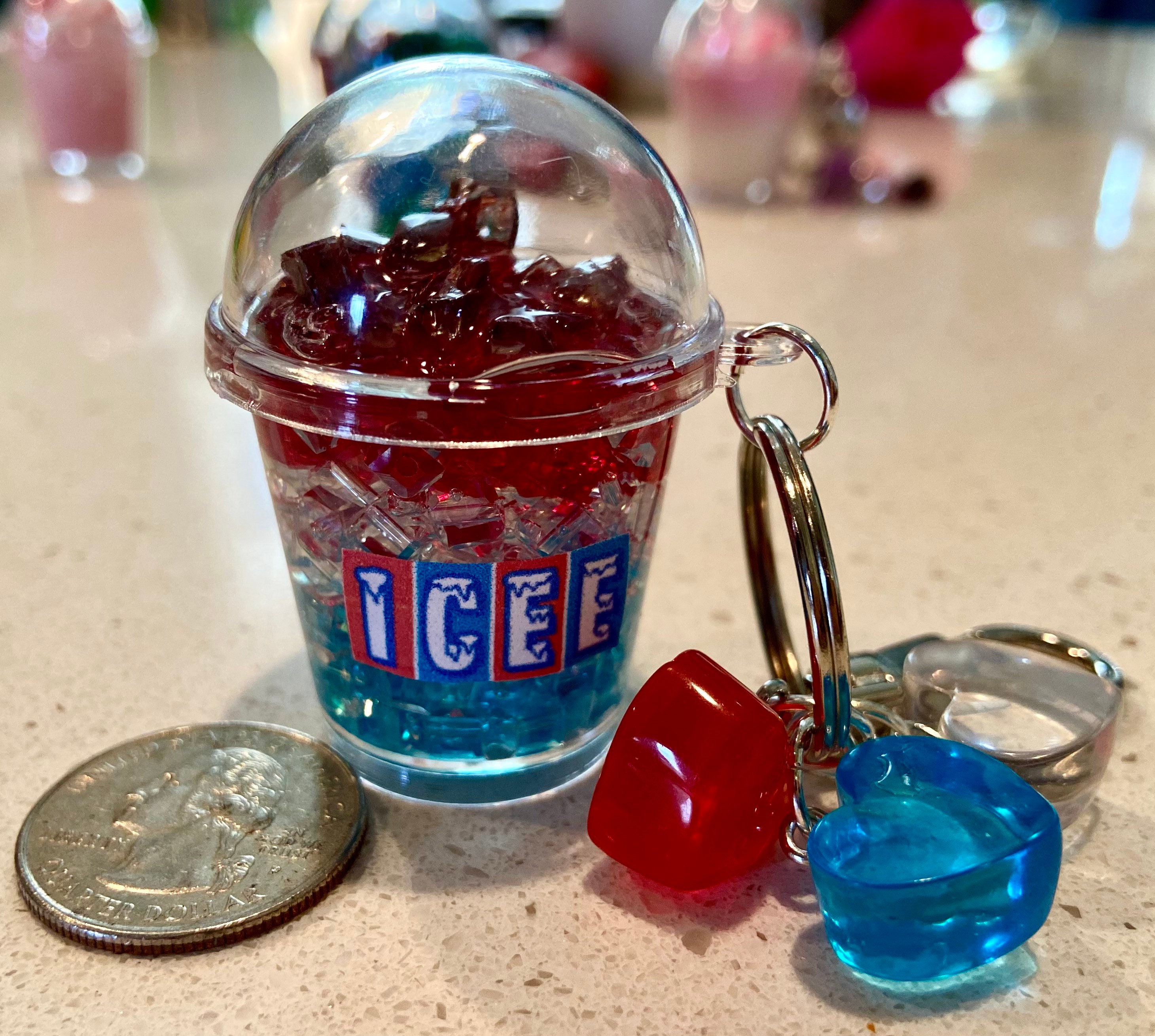 Icee keychain Etsy