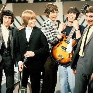 Rolling Stones with Brian Jones 24x36 inch rolled poster