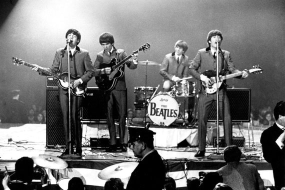 THE BEATLES ライブパフォーマンス ポスター The Beatles Live 24x36 Inch Rolled Poster - Etsy