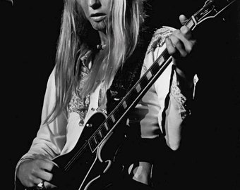 Gregg Allman rullad väggposter 61 x 91 cm