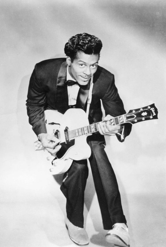 チャック・ベリー 24 x 36 インチ ロールポスター - Etsy 日本