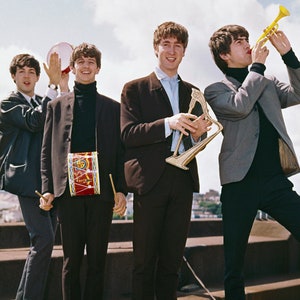 Plakat ścienny z rolką The Beatles 24 x 36 cali