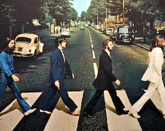 ビートルズ ルーフトップ コンサート: ジョン レノン 24 x 36 インチ