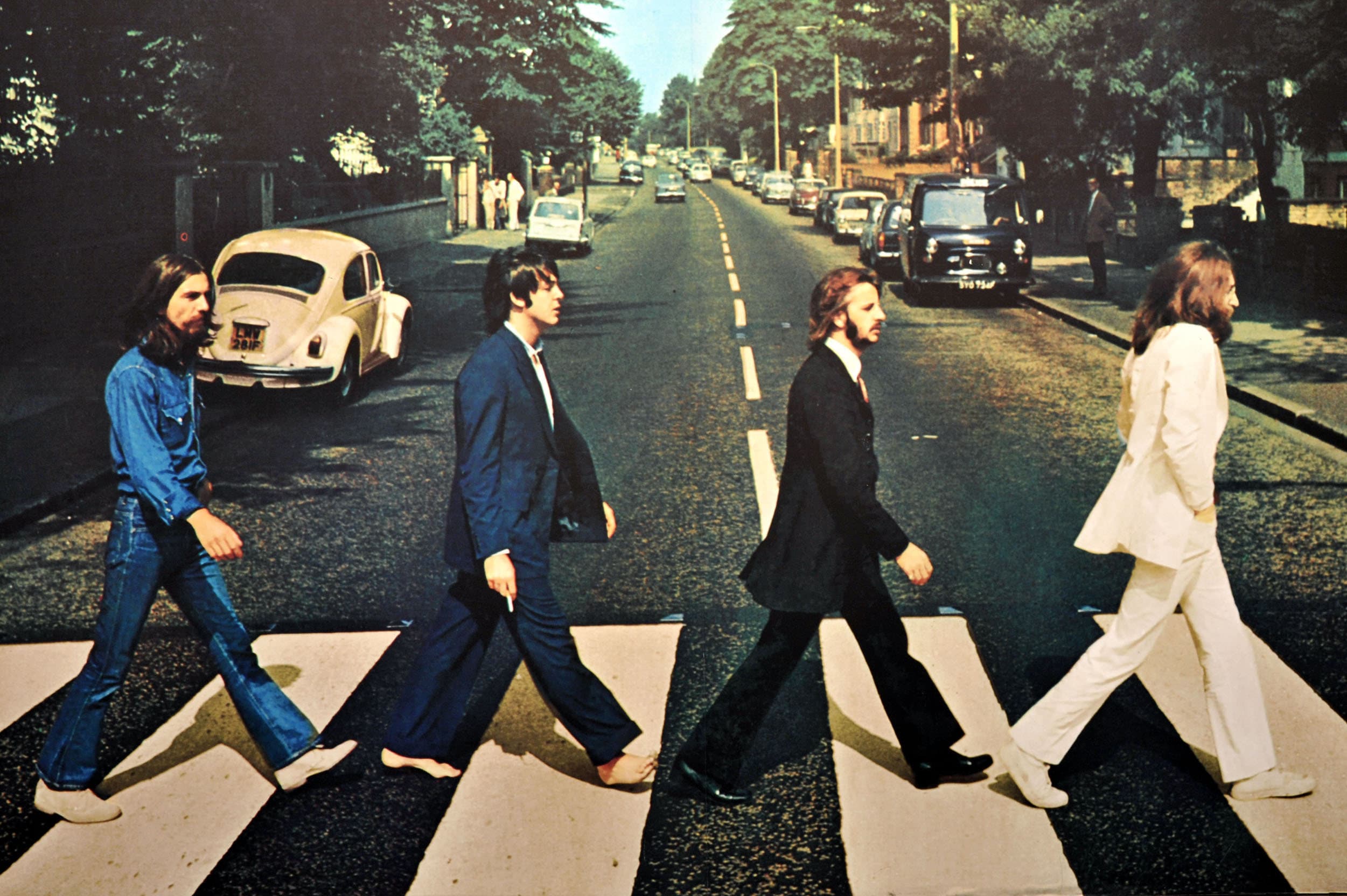 The Beatles: Abbey Road 24x36 Inch Rolled Wall Poster - Etsy