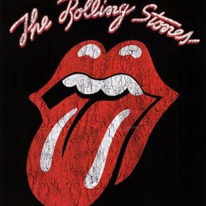 Rolling Stones Logo 22 X 34 Inch Rolled Poster - Etsy