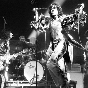 Rolling Stones Live with Ronnie Wood 24x36 inch gerolltes Wandposter