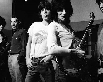 Rolling Stones in the 70s 24x36 Inch Rolled Poster - Etsy