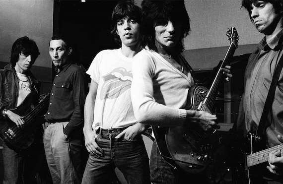 Rolling Stones in the 70s 24x36 Inch Rolled Poster - Etsy