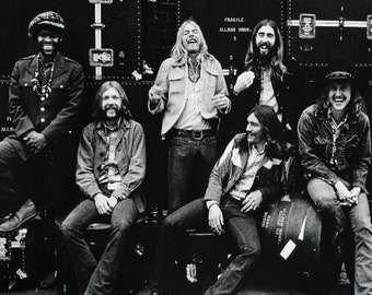 Allman Brothers 24x36 inch rolled wall poster
