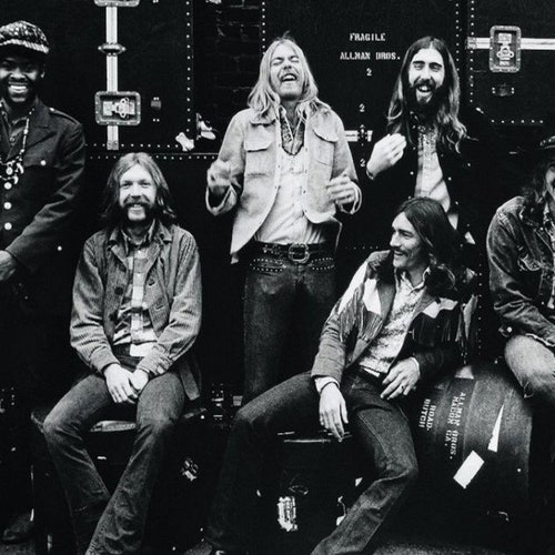 Allman Brothers 24x36 Inch Rolled Wall Poster - Etsy Canada