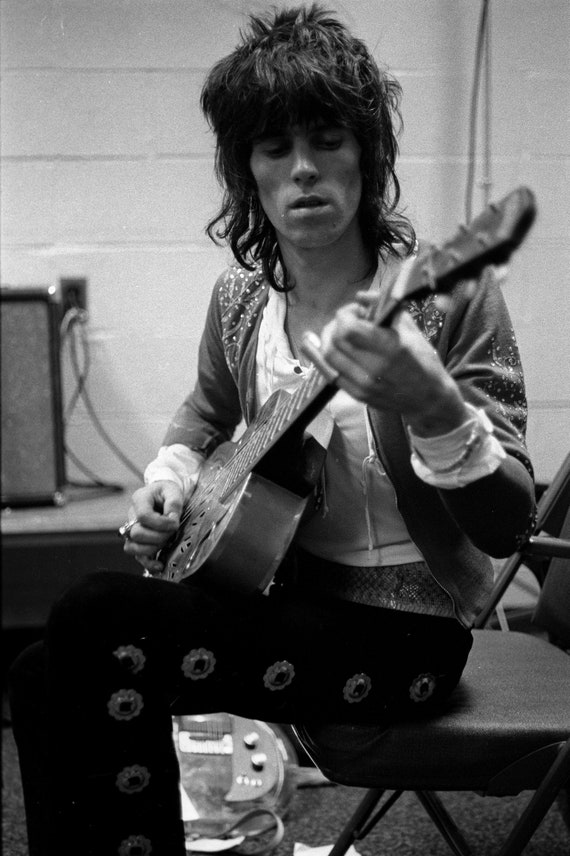 ローリング・ストーンズ：キース・リチャーズ 24 x 36 インチ ロール