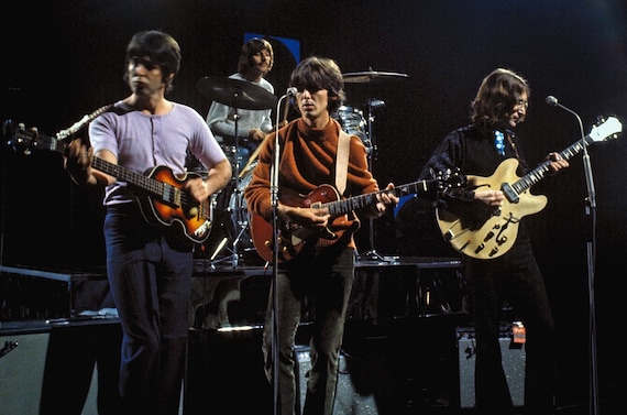 Beatles Live 24x36 Inch Rolled Wall Poster - Etsy Australia