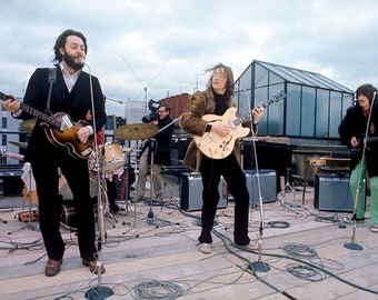 Beatles Rooftop Concert 24x36 inch rolled wall poster