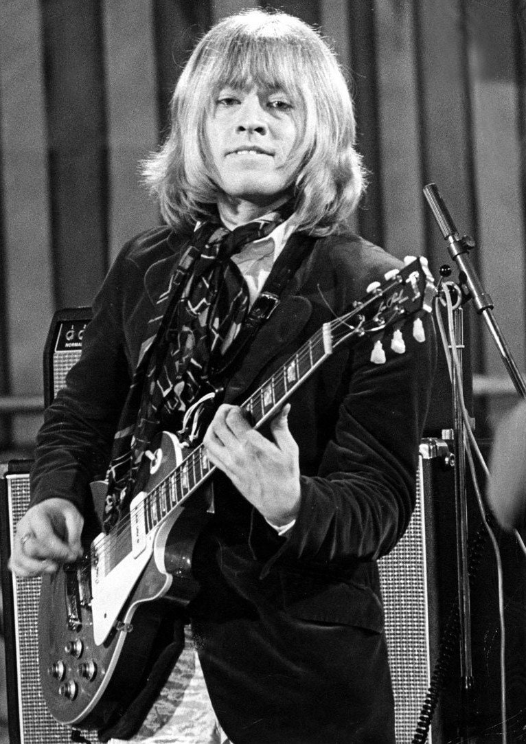 ローリングストーンズ　ブライアン、ジョーンズ　サイン色紙　ロックグループレア ローリングストーンズ ブライアン、ジョーンズ サイン色紙