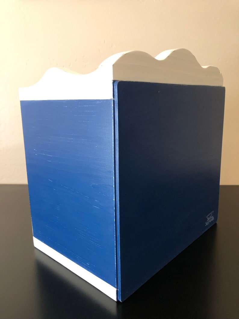 Wooden Tabletop Shelf w/Drawers Display Shelf Etsy