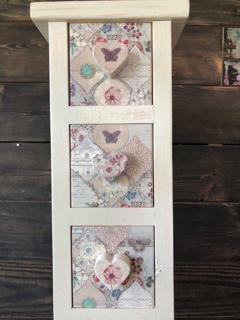 Mini Chest of Drawers Wooden Chest of Drawers Tabletop Etsy