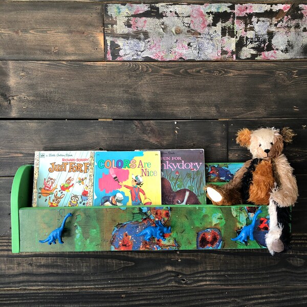 Hanging Bookshelf Etsy