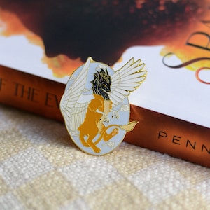 Sorae Lumnos Gryvern/Dragon Soft Enamel Pin- The Kindred&#39;s Curse Saga by Penn Cole, Officially Licensed