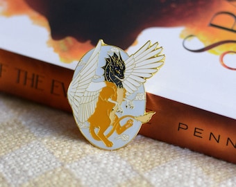 Sorae Lumnos Gryvern/Dragon Soft Enamel Pin- The Kindred's Curse Saga by Penn Cole, Officially Licensed