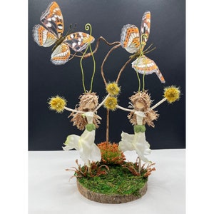 Hope Angel, Angels, Angel Fairy, OOAK Angel, Angel Fairy Figurine, Handmade Doll, Peace and Hope, Butterfly Art, Fairy Figurine, Art Doll