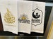 Decorative Eid or Ramadan kitchen tea  towel 