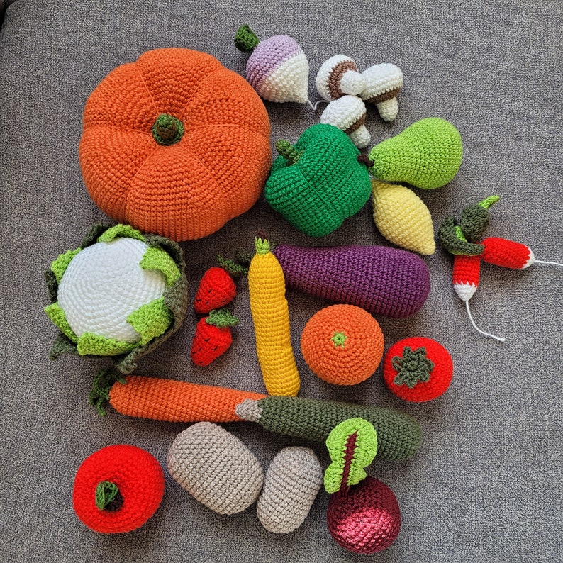 Modeles Gratuits De Fruits Et Legumes Au Crochet