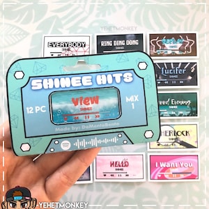 SHAWOL- Hit Songs Kpop Journal Stickers