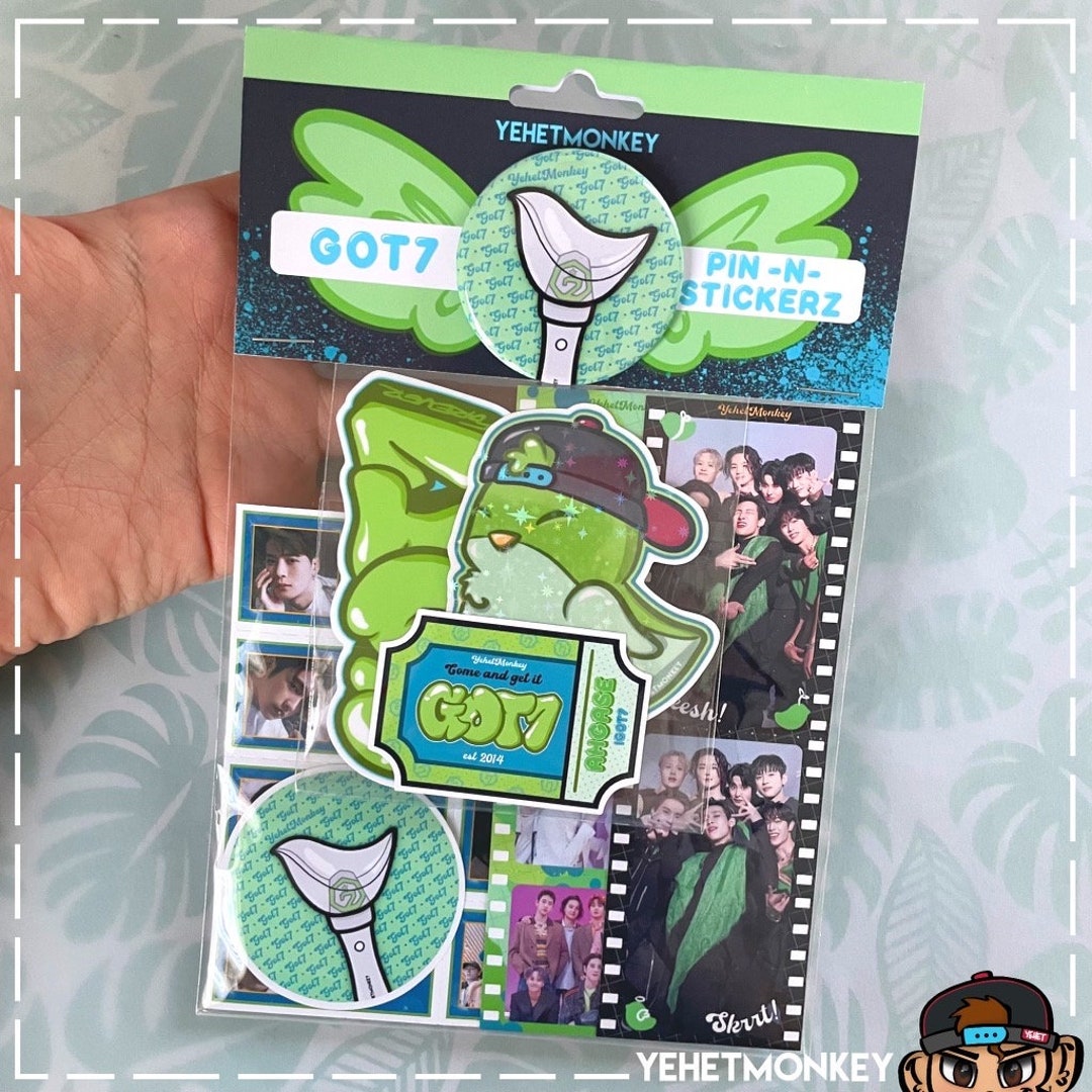 Got7 Pin -n- Stickerz Set - Etsy