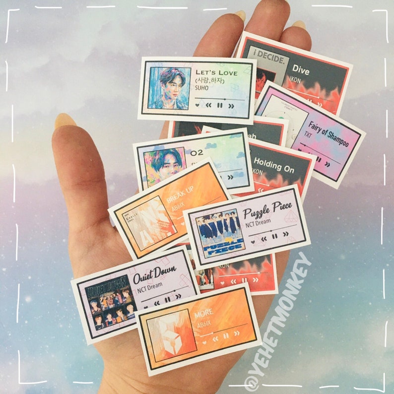 dye album kpop journal stickers got7 paper stickers labels tags lifepharmafze com