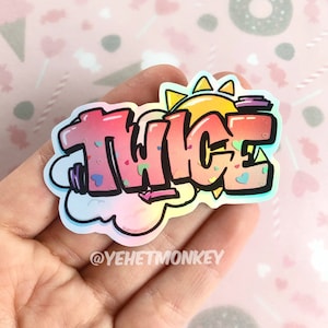 TWICE Holographic Sticker