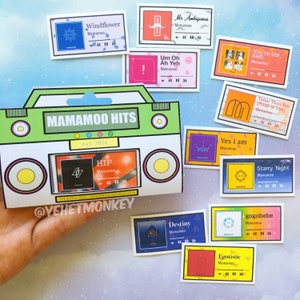MooMoo- Hit Songs Kpop Journal Aufkleber