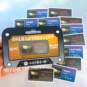 WOODZ- Only Lovers Left Album Kpop Journal Stickers