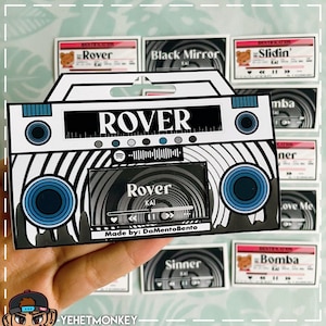 KAI- Rover Album Kpop Journal Stickers