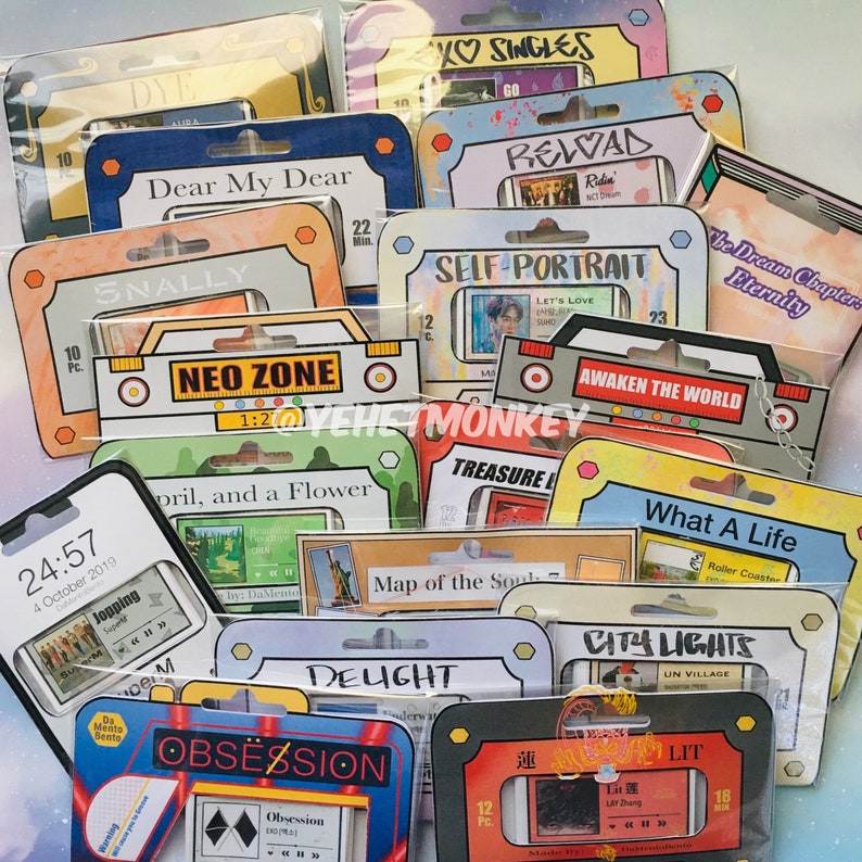 BTS BIG HITS Ver 2 Songs Kpop Journal Stickers