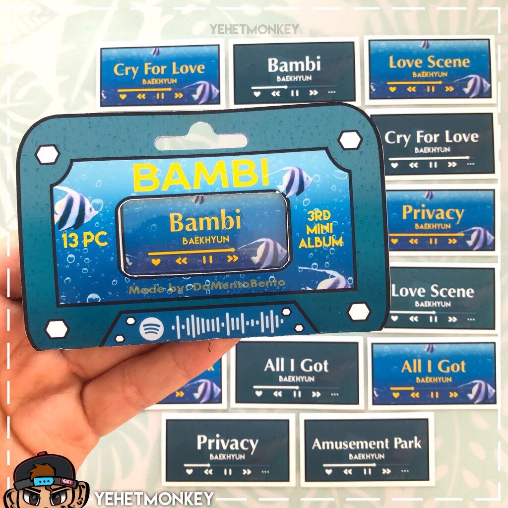 Baekhyun Bambi - Etsy