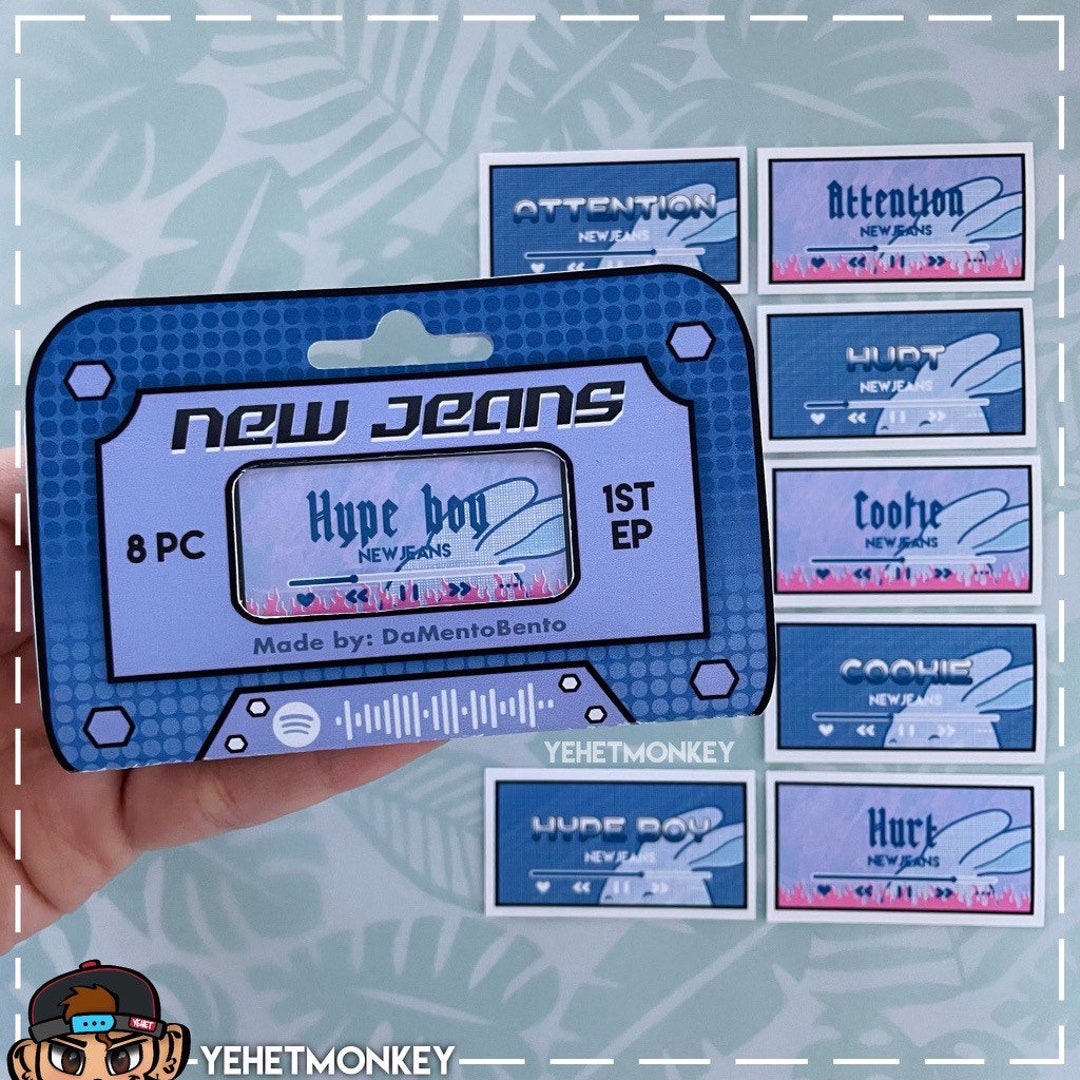 New Jeans- New Jeans Album Kpop Journal Stickers - Etsy